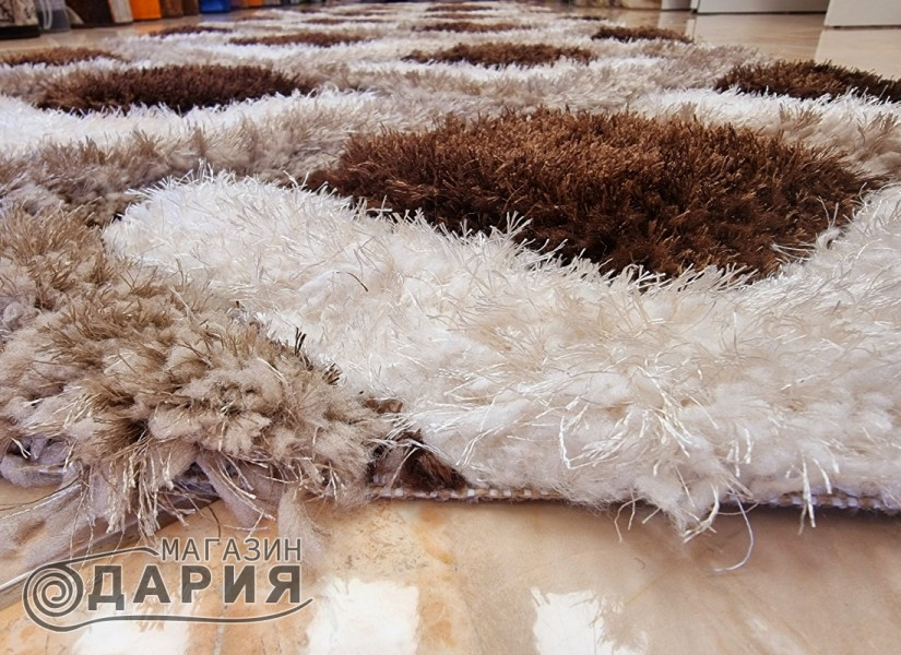 Тъкана пътека 3D SHAGGY GRANDE 400 brown